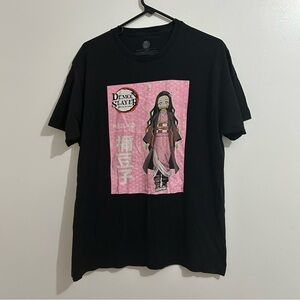 Demon Slayer Nezuku Kamado Anime Adult T-Shirt Size Large